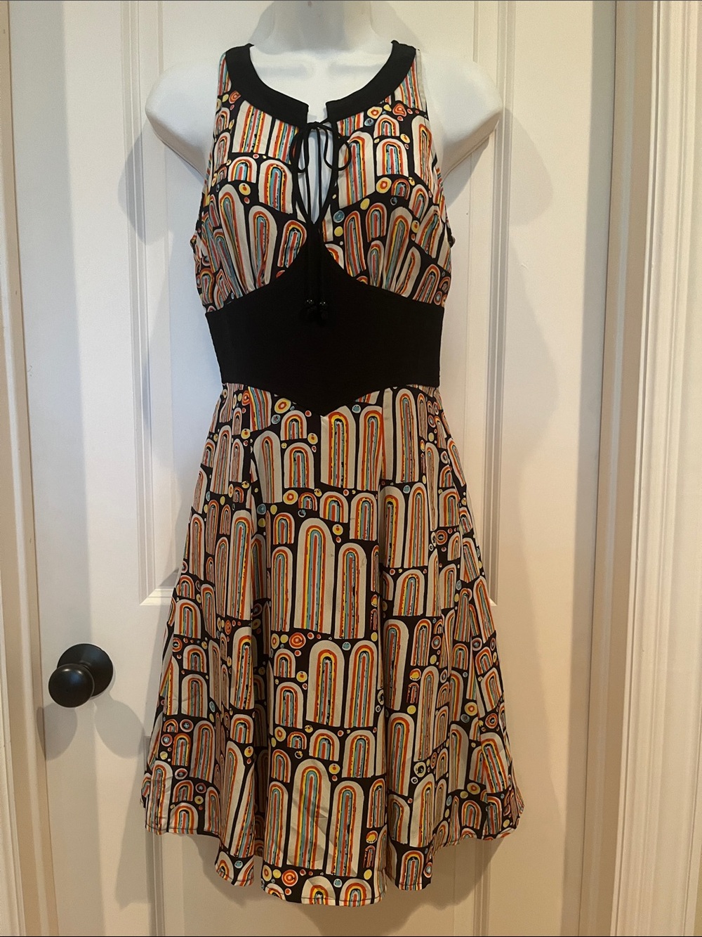 FROCK STACY REESE ANTHROPOLOGIE BOHO 2000’s INDIE SILK DRESS SZ 4
